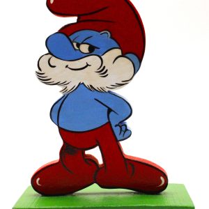 Χειροποίητη Φιγούρα Μπαμπαστρούμφ
