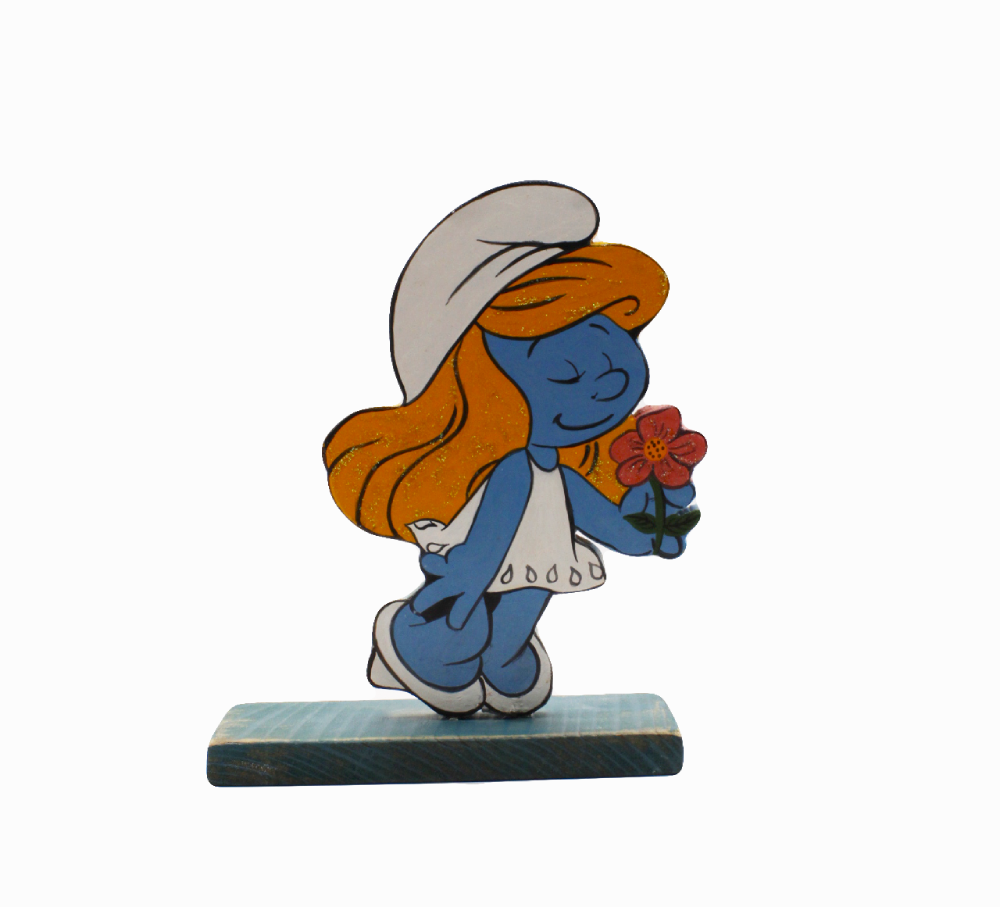 Χειροποίητη Φιγούρα Στρουμφίτα