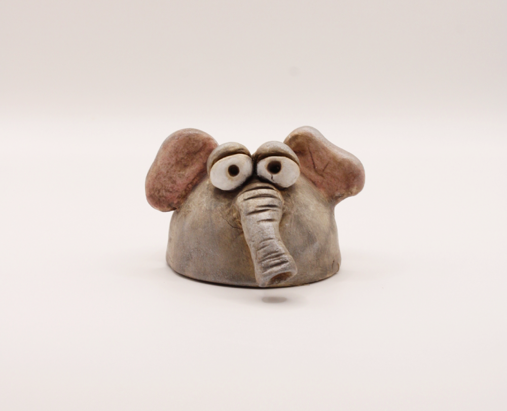 Χειροποίητο Πήλινο Ελεφαντάκι