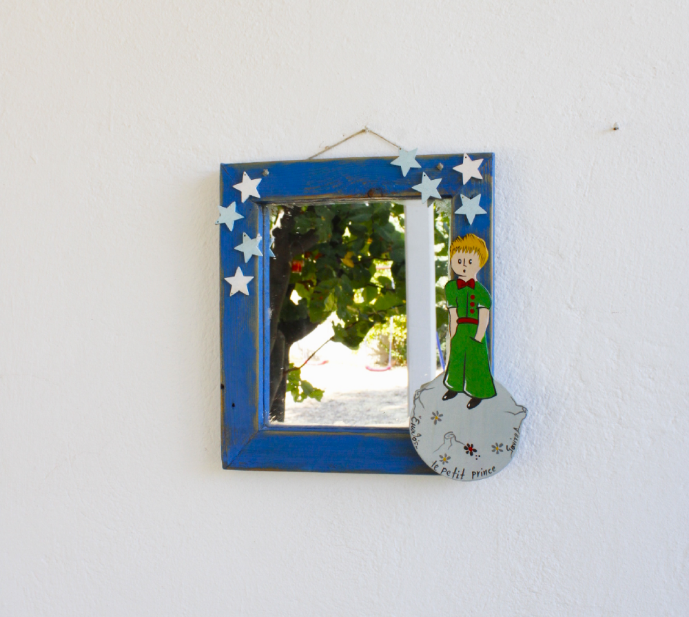Χειροποίητος Καθρέφτης Μικρός Πρίγκιπας