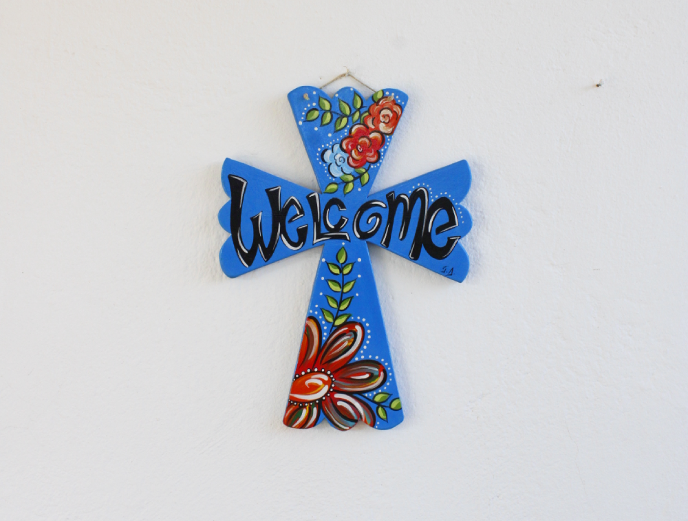 Σταυρός ''Welcome''