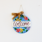 Χειροποίητο Διακοσμητικό ”Welcome”