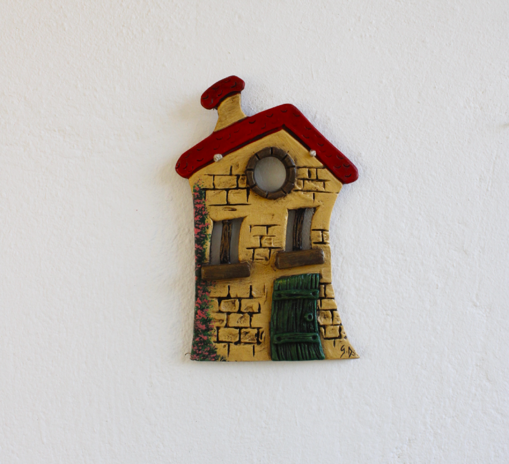 Κεραμικό Κρεμαστό Σπιτάκι