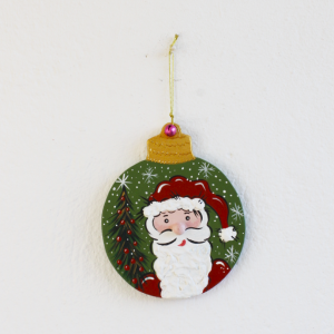 Στολίδι Άγιος Βασίλης με Έλατο