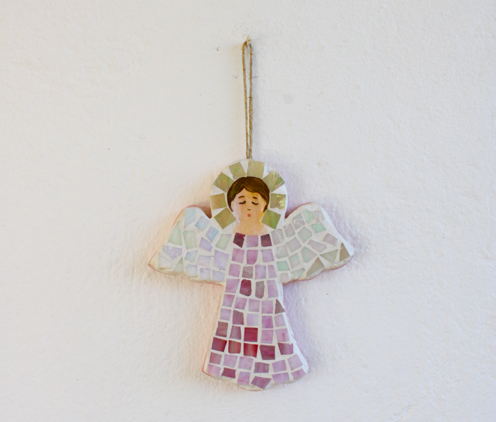 Χριστουγεννιάτικο Ψηφιδωτό Αγγελάκι