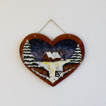 Χριστουγεννιάτικη Κρεμαστή Καρδιά