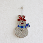 Στολίδι Βιτρό Χιονάνθρωπος