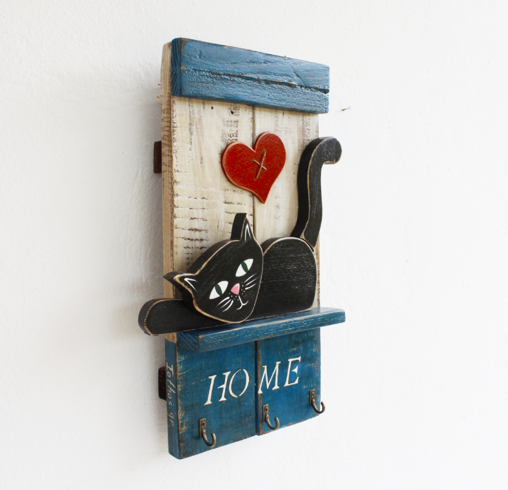 Κλειδοθήκη Γάτα